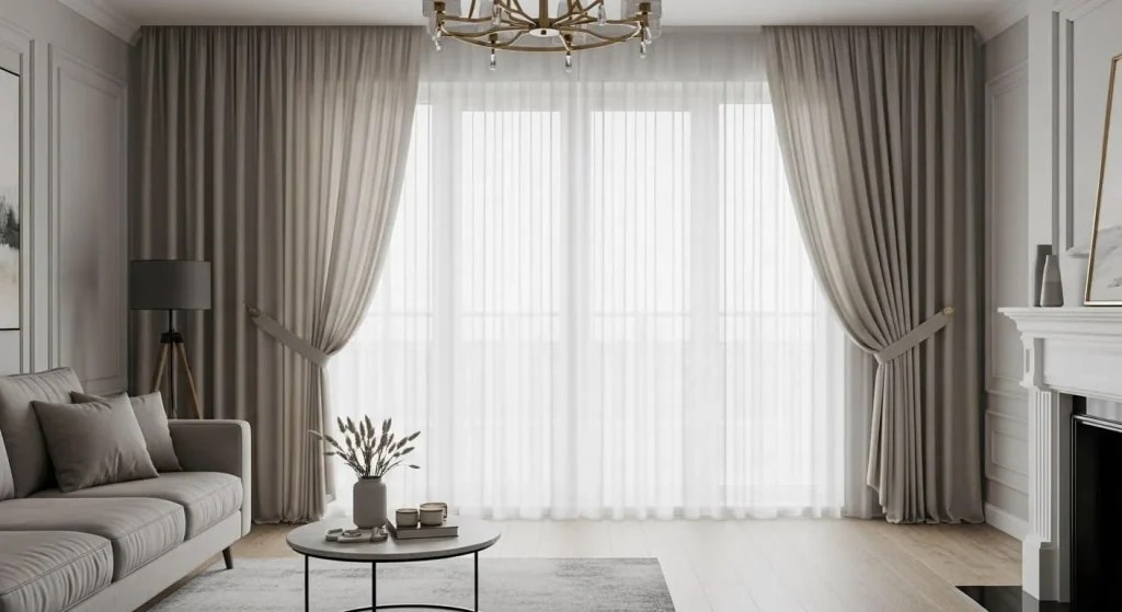 Honest Takes on Ideas for Living Room Curtains 3 Sheer white drapes