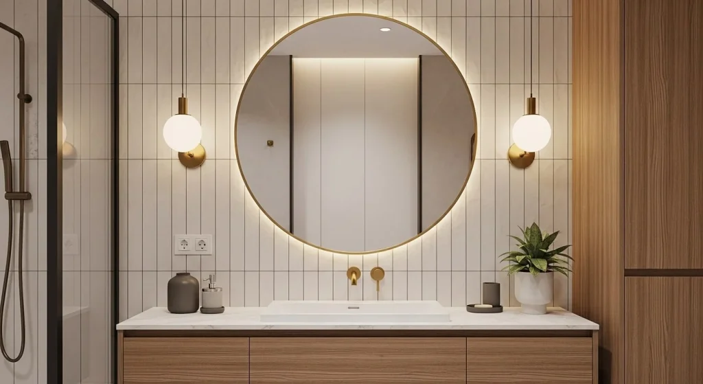 Bathroom Decor Ideas with Mirrors