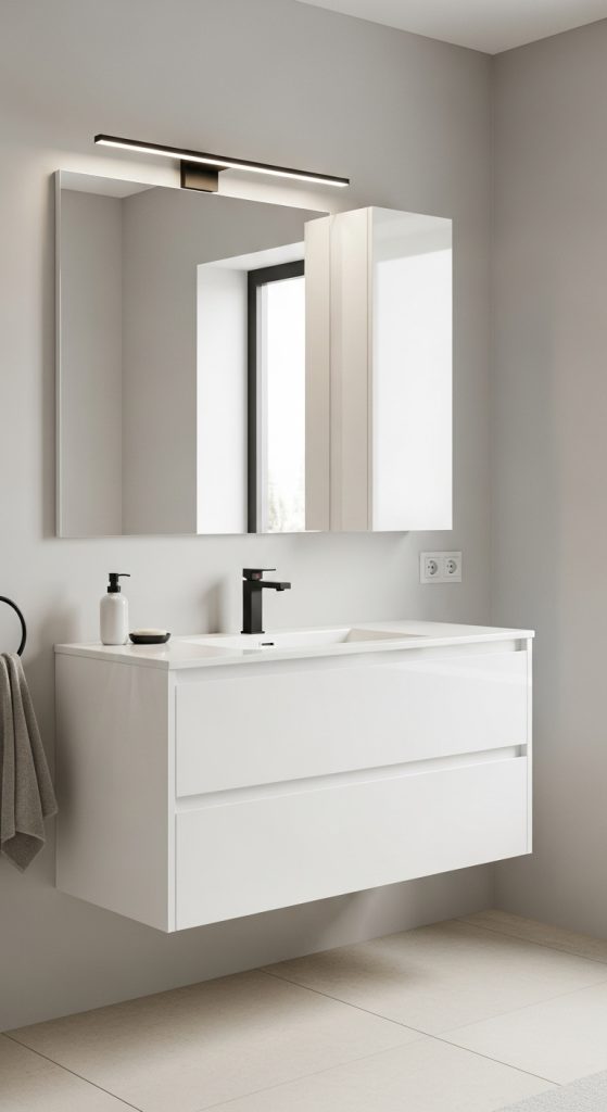 Black and White Bathroom Ideas 13