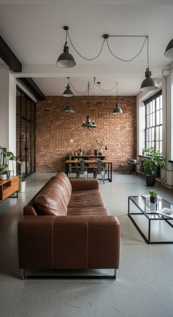 Brown Couch Living Room Ideas 26