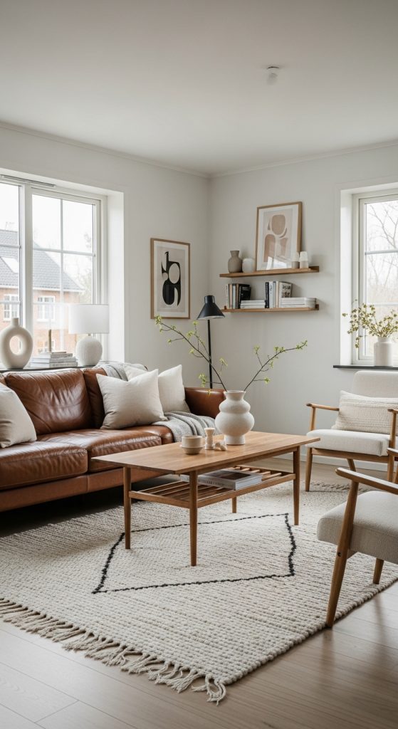 Brown Couch Living Room Ideas 28