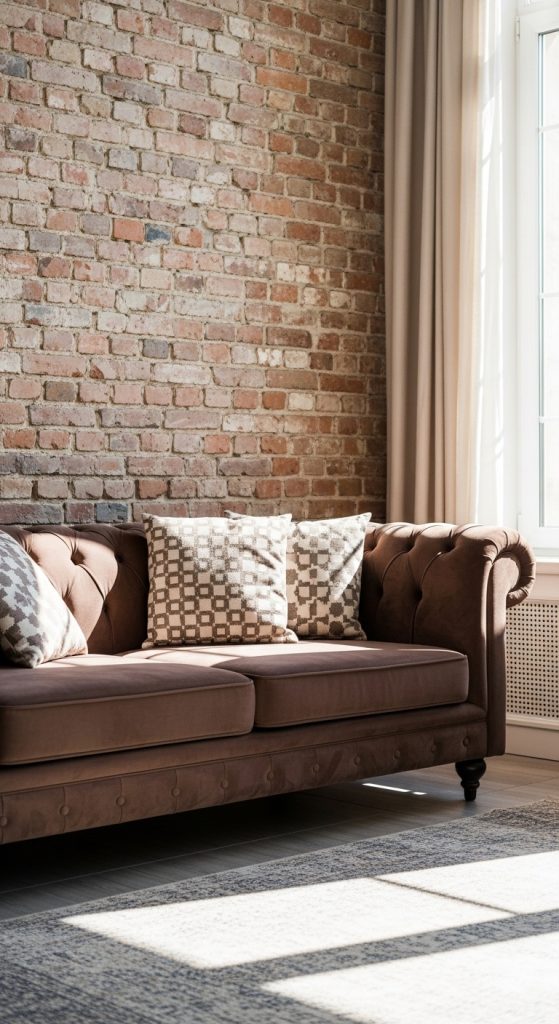Brown Couch Living Room Ideas 7