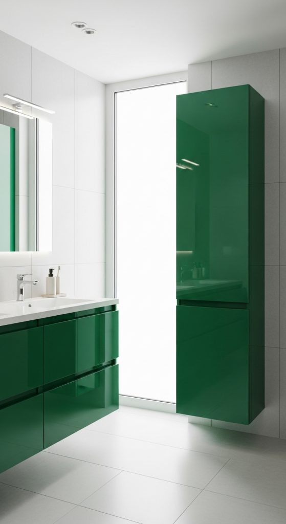 50+ Green Vanity Bathroom Ideas for a Fresh and Stylish Look 14 Green Vanity Bathroom Ideas 40