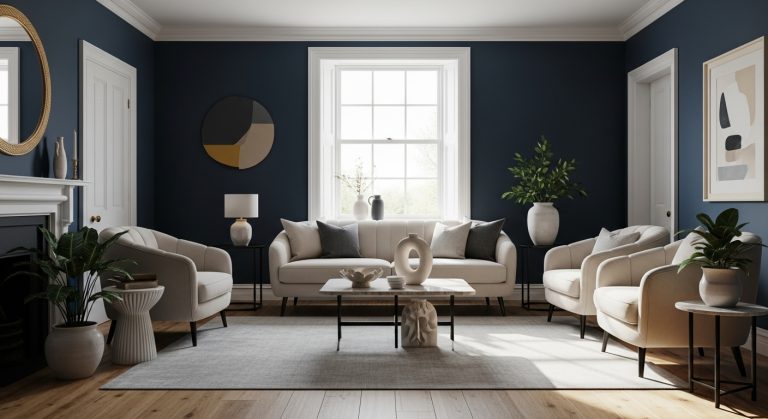 25+ Navy Blue Living Room Ideas for a Bold and Sophisticated Space