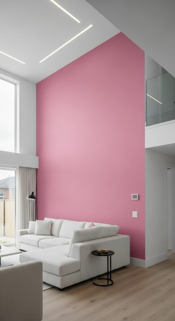 Pink Living Room Ideas 33
