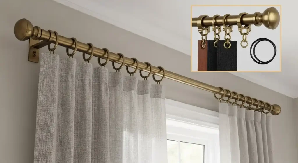 Honest Takes on Ideas for Living Room Curtains 10 Rods and Rings 2