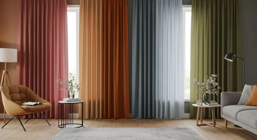 Honest Takes on Ideas for Living Room Curtains 6 Sheer fabric drapes