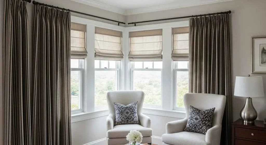 Honest Takes on Ideas for Living Room Curtains 16 What to Do With Weird Windows