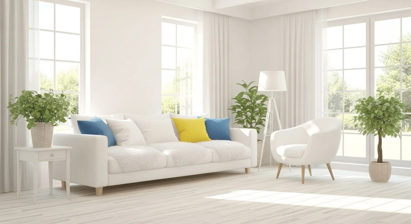 White Living Room Ideas 2