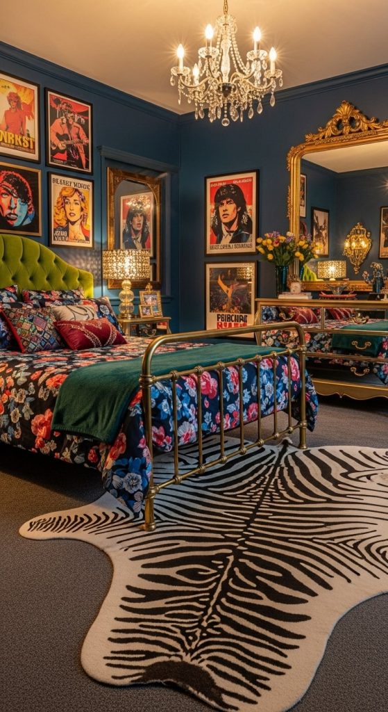 80s Glam Bedroom 12