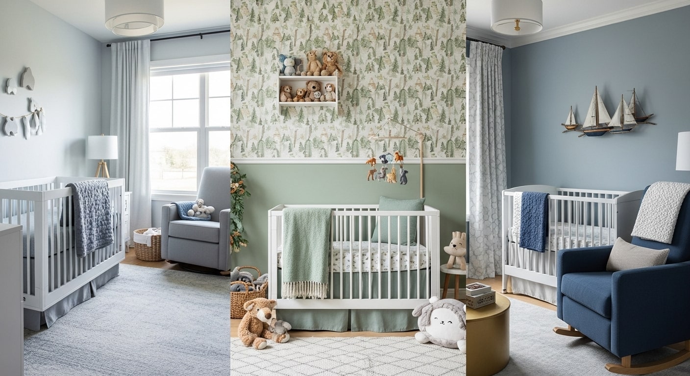 Baby Boy Nursery Room Ideas