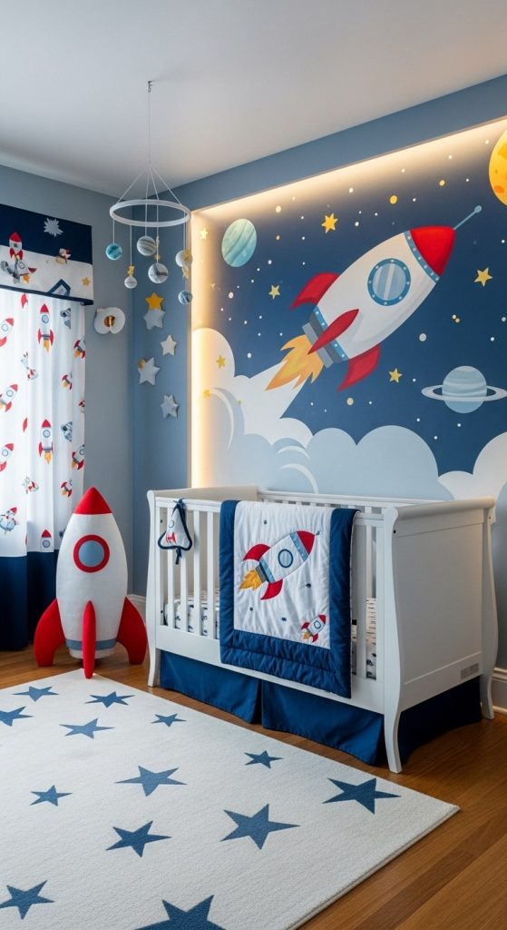Baby Boy Nursery Room Ideas 5