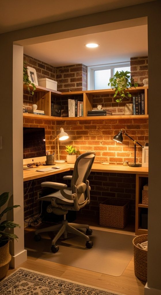 Basement Office Ideas