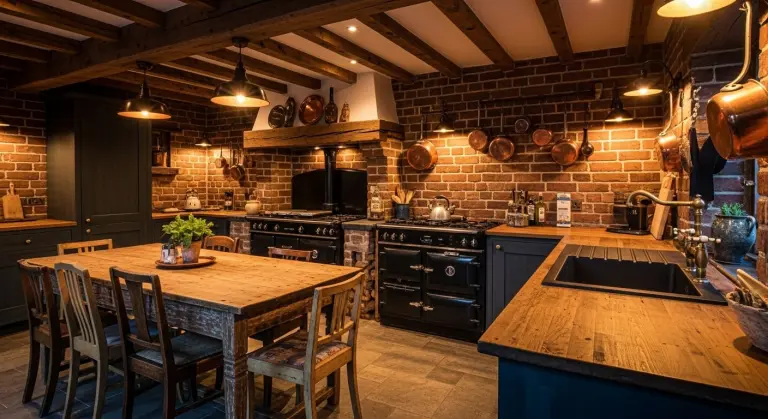 15 Dark Rustic Kitchen Ideas for a Bold and Cozy Look