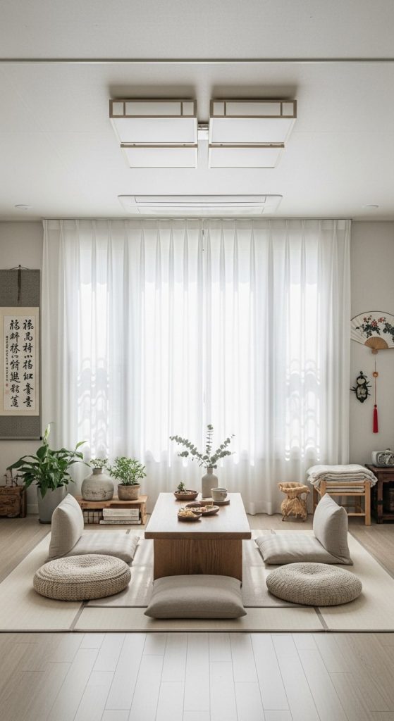 Korean Style Living Room Ideas 10
