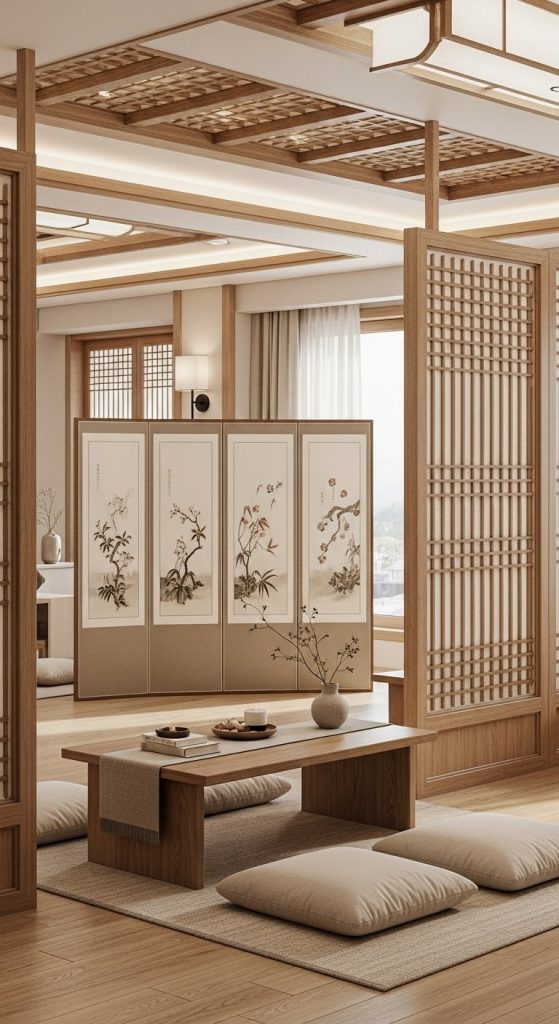 Korean Style Living Room Ideas 12