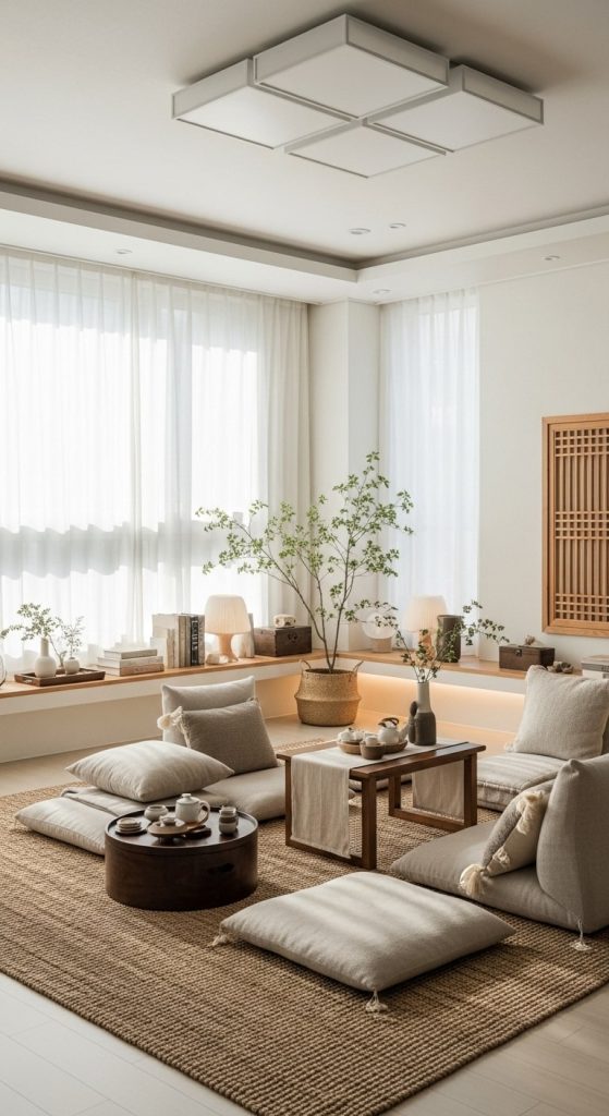 Korean Style Living Room Ideas 6