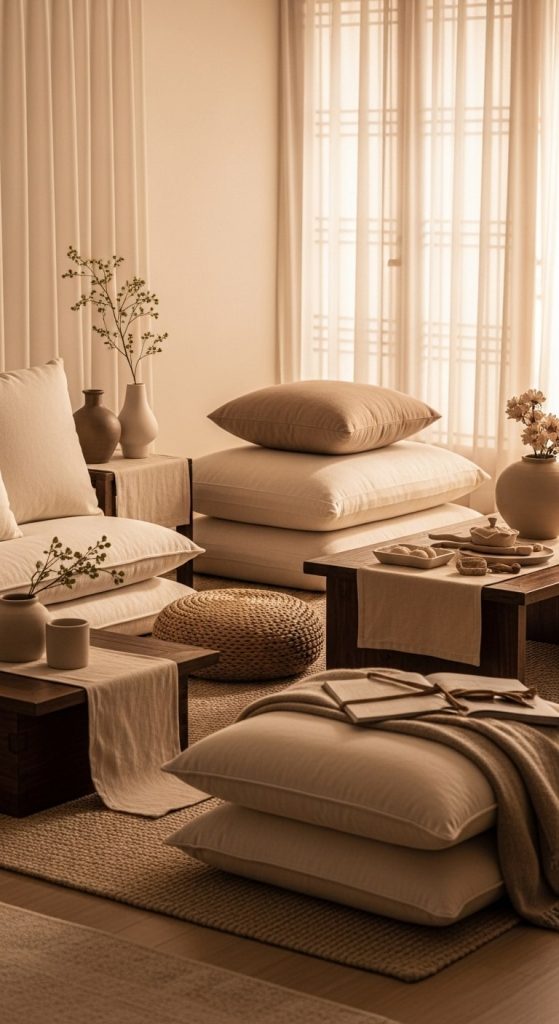 Korean Style Living Room Ideas 8