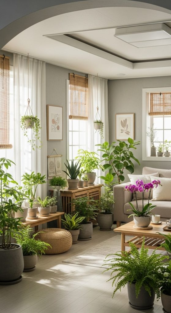 Korean Style Living Room Ideas 9