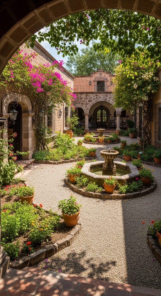 Mexican Garden Hacienda Style 14