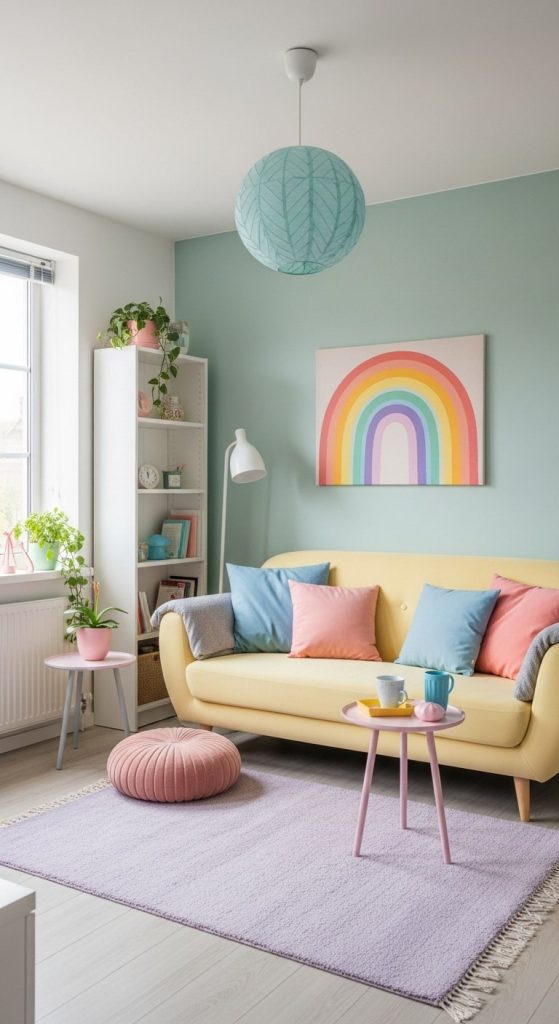 Pastel Living Room 1