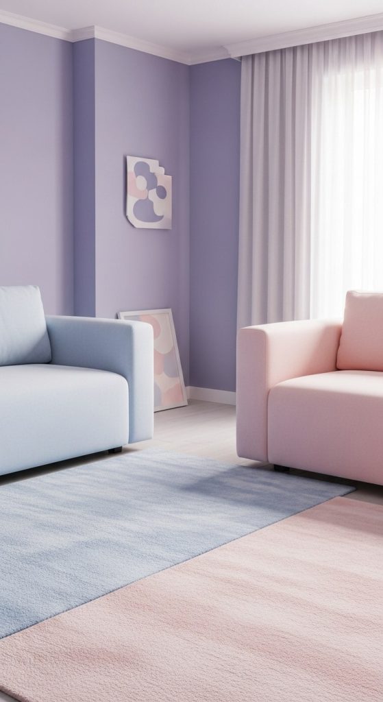 Pastel Living Room 13