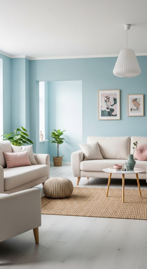 Pastel Living Room 6