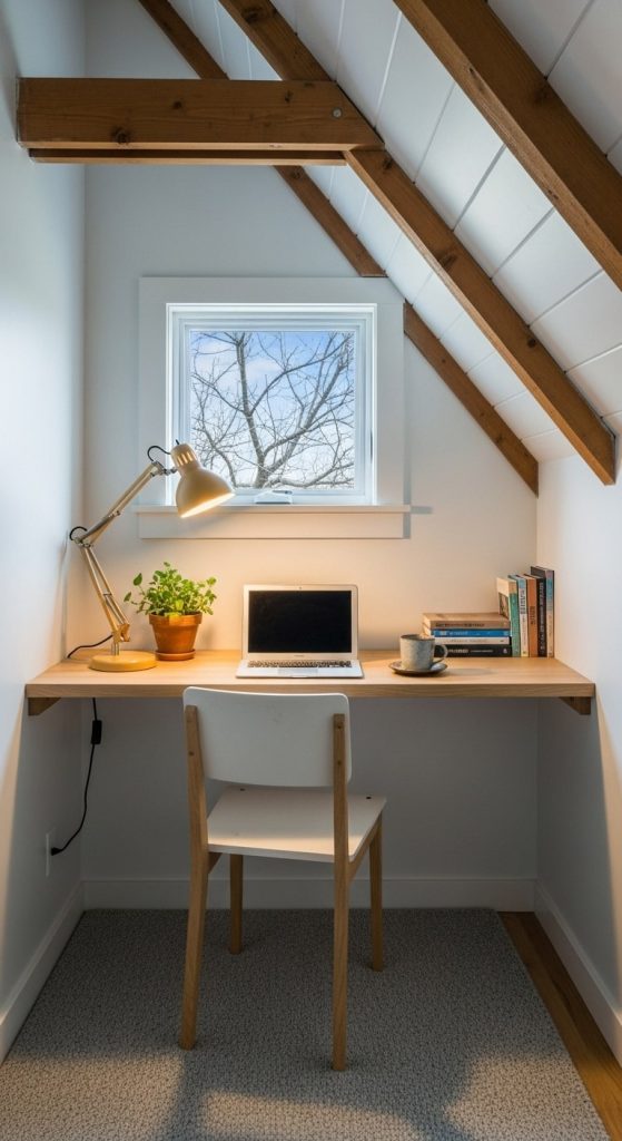 Small Attic Bedroom 10