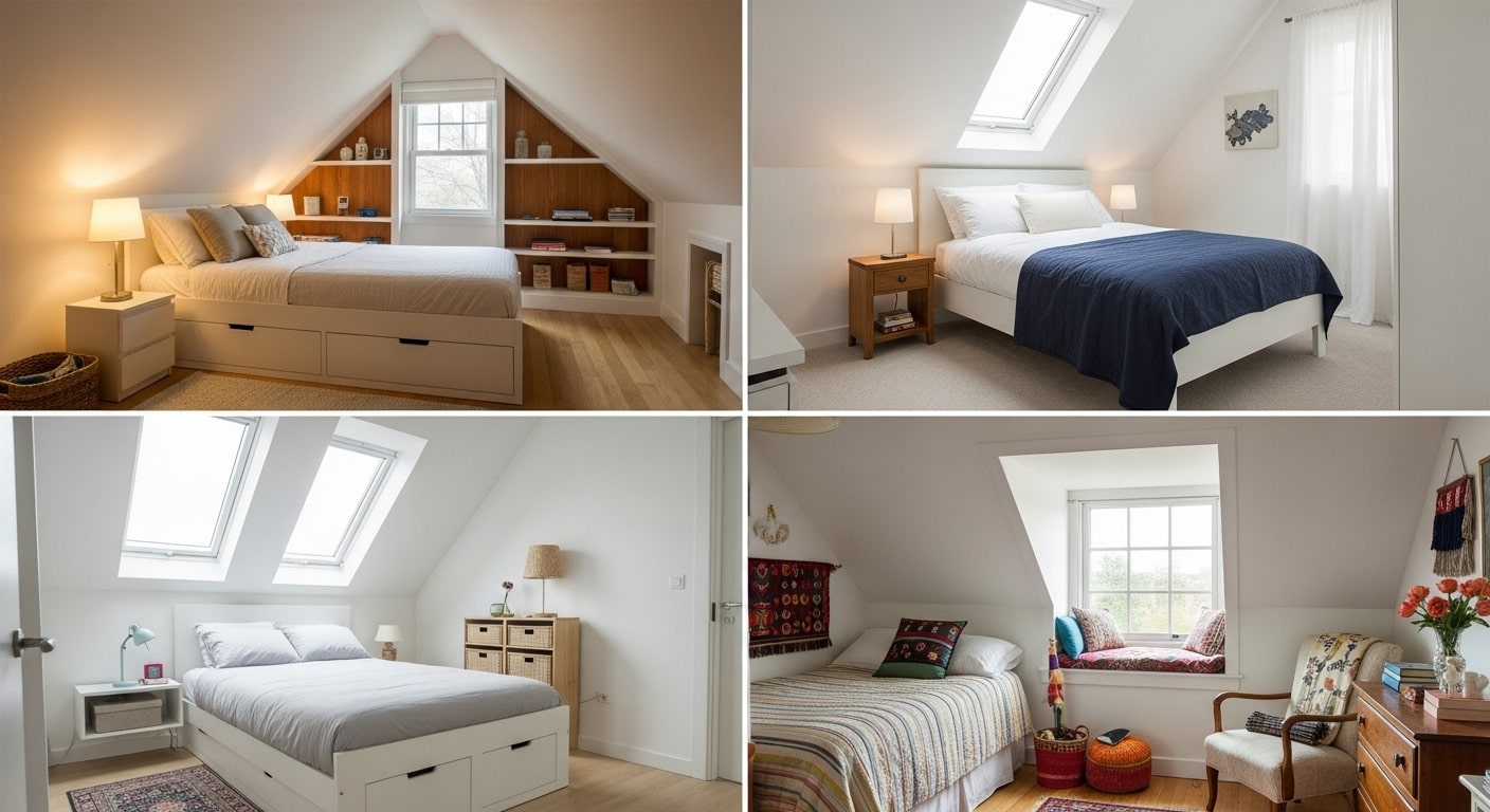 Small Attic Bedroom
