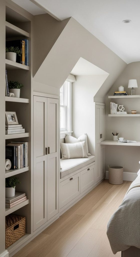 Small Attic Bedroom